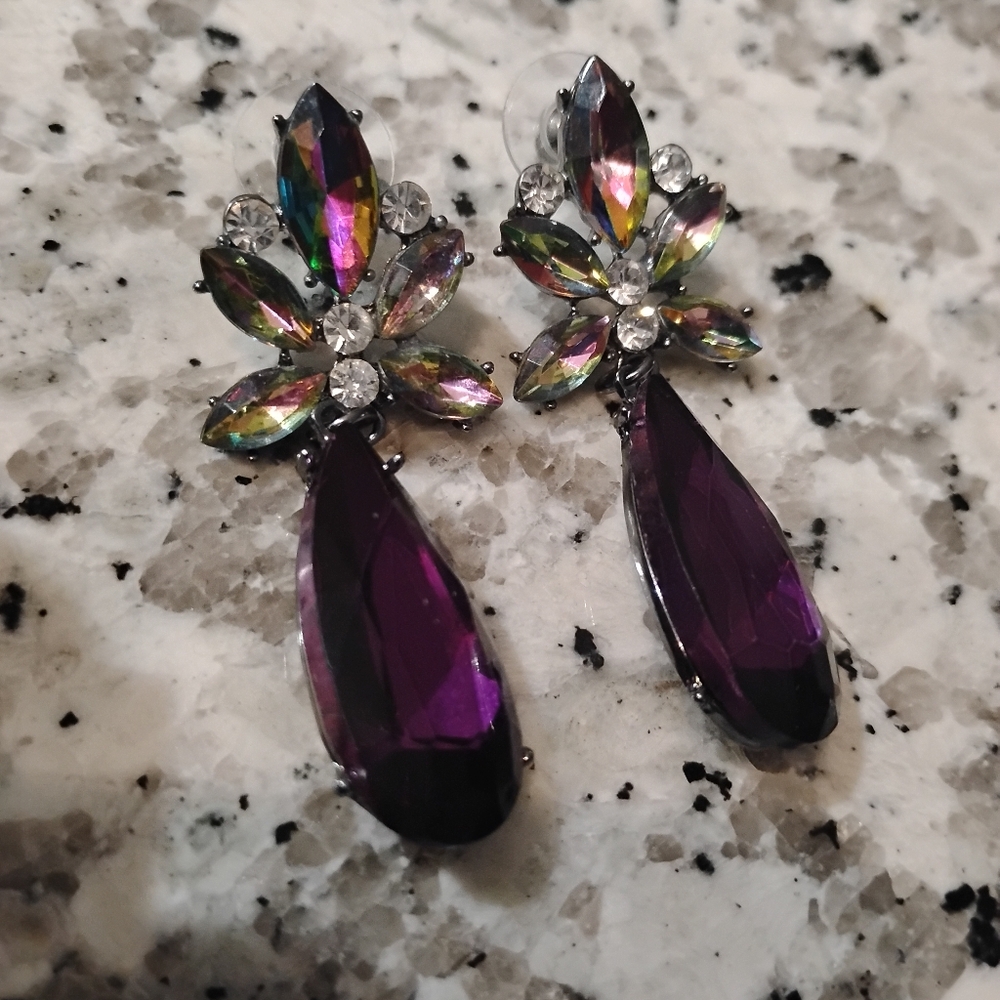 Beautiful purple dangles!